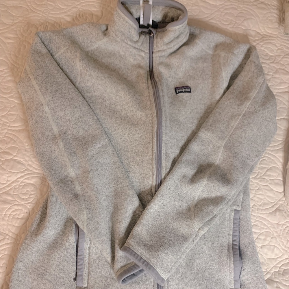 Grey Patagonia Zip-Up